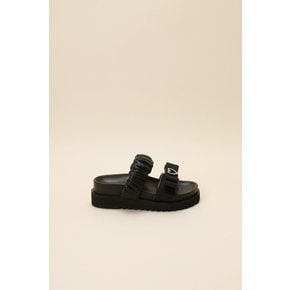 Ribbon point slipper(black) DG2AM24012BLK
