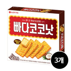 롯데제과 빠다코코낫, 300g, 3개