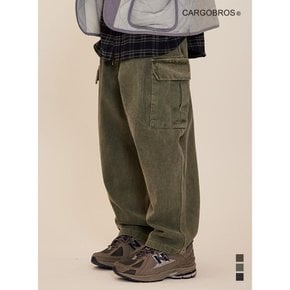 CB PIGMENT CARGO PANTS (KHAKI)