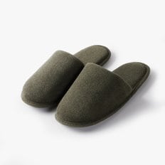 JAJU 테리 워셔블 클로즈토 거실화_250~270mm_카키