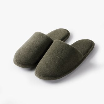 JAJU 테리 워셔블 클로즈토 거실화_250~270mm_카키