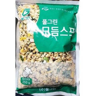  건더기 스프 풀그린 250g 우동 건데기 업소용 식당용 (W40EF13)