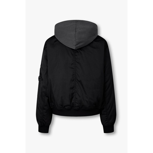 [MEN] MA1 후드 트리밍 다운 점퍼 9155414123099