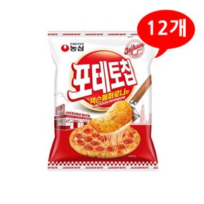 (1902710) 농심 포테토칩 잭슨페퍼로니 맛 105gx12개