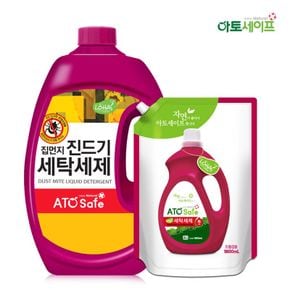 액상 세제 진드기제거 기피 2.5L 1개+세제리필 1.8L 1개..