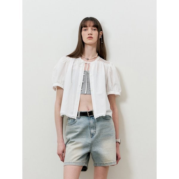 [리퍼브] 24 Summer_ Light Blue Denim Shorts