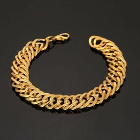 18K GP 골드 도금 스테인레스 20.5cm 팔찌