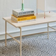 헤이 HAY Rebar Side Table Rec 44*75 리바 사이드 테이블 그레이 마블/반 레드