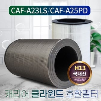 필터왕국 캐리어 클라윈드 공기청정기필터 CAPS-F076HLPW 클라윈드 23평