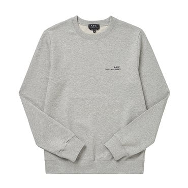 아페쎄 COFBQ H27608 PLB HEATHERED LIGHT GREY ITEM 아이템 남성 맨투맨