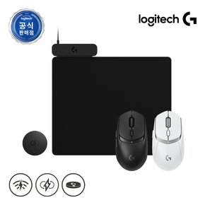 로지텍코리아 로지텍G G309 LIGHTSPEED + POWERPLAY2 마우스 충전패드