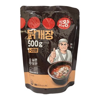 식자재왕 상온탕 닭개장 500g