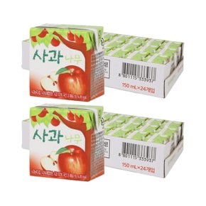 사과나무 사과주스 150ml x 48입(24입+24입)