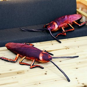 빛내는사람들 바퀴벌레인형 징그러운쿠션 친구선물 놀리기 벌레 곤충장난감 병맛템 인싸