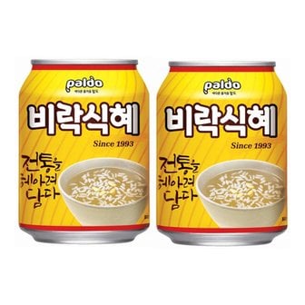  팔도 비락식혜 238mL 12캔