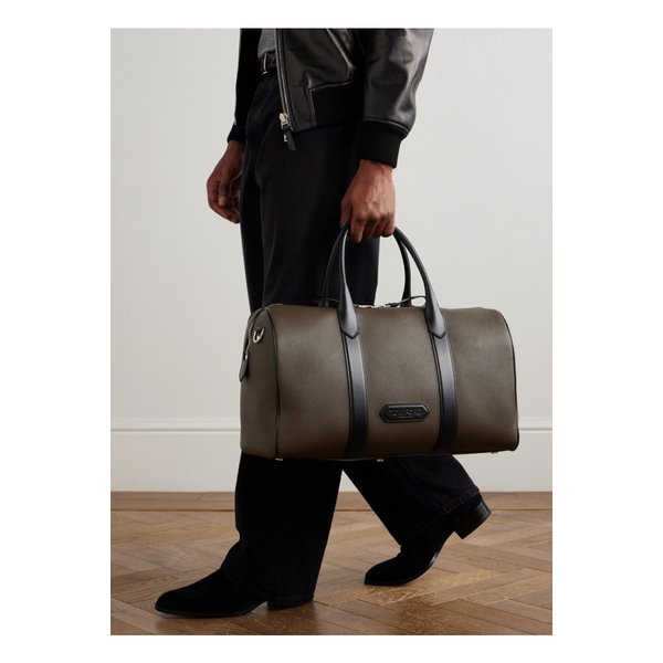 풀그레인 가죽 더플 백 46376663162835149