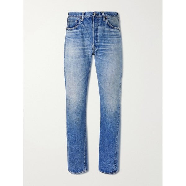 풀카운트 다트포드 1341-1101 스트레이트 레그 디스트레스 셀비지 진 46376663163070962