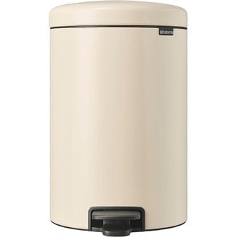  브라반시아 (Brabantia) 페달 식 쓰레기통 페달 빈 뉴 아이콘 20L 소프트 베이지 20L