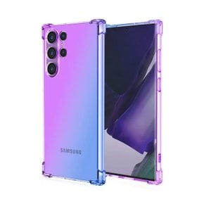 단지몰 갤럭시 A31 LTE 그라데이션 컬러 투명 젤리 핸드폰 케이스 A315