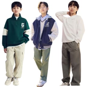 25년 SS 봄신상 새학기 남아/여아  데일리 조거/치노/밸런스/배기핏 팬츠 4종택 1
