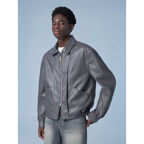 OVERFIT BLOUSON MEN (GRAY)