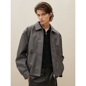 OVERFIT BLOUSON MEN (GRAY)