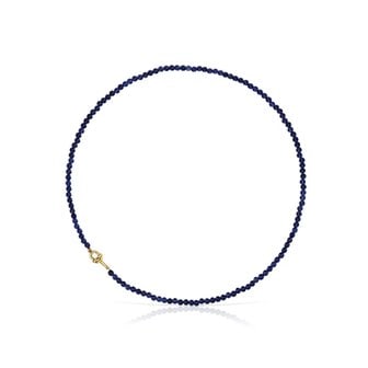 TOUS 토스 매니페스토 목걸이 / TOUS MANIFESTO Necklace silver vermeil and sodalite / 311692720