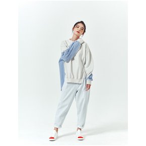 [COINONIA CANVAS]10s twill baggy pants 20ver-Mild sky blue