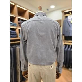 [여주점] 코오롱 브렌우드 남성 솔리드 코튼 캐주얼셔츠 BRSAA25211GYX