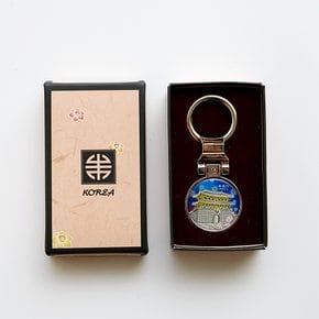 한국전통 펄 열쇠고리 풀턴방식 키링 외국인선물 기념품
