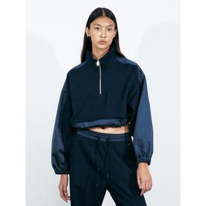 Astonish Half Zip-Up Anorak (Navy)