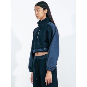 Astonish Half Zip-Up Anorak (Navy)