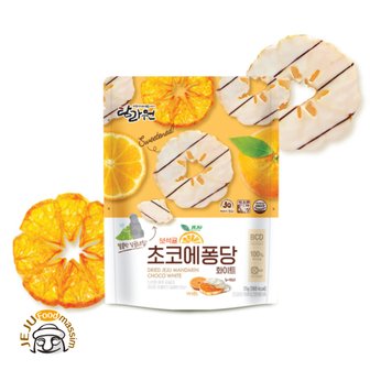 제주푸드마씸 탐라원 초코에퐁당 화이트 35g x 10 (파우치 포장)