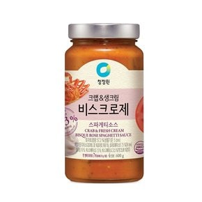 비스크 로제 스파게티소스 600g/강남점 면 250g증정