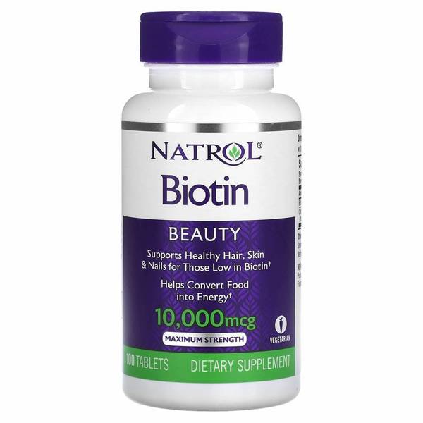 나트롤 비오틴 Natrol Biotin 10000 mcg 100정