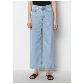 4996738 Marc OPolo TOLVA WIDE HIGH WAIST IM CULOTTE-STIL - Flared Jeans dark blue cashmere