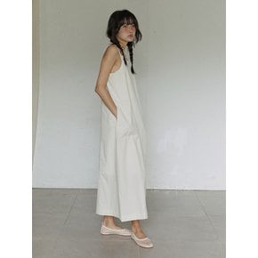 Minimal resort dress / Ivory