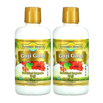  Dynamic Health 다이나믹헬스 유기농 고지 골드 100% 주스 946ml 2개