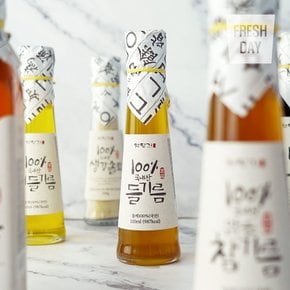 국내산 방앗간 전통방식 프리미엄 토종 들기름 110ml