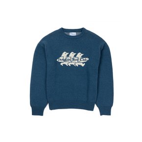 PENGUIN SURF CLUB KNIT (INK BLUE)