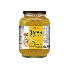 꽃샘 유자차2kg 유자청s