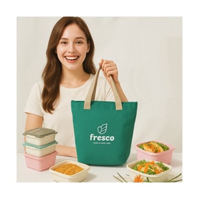 씨밀렉스 쿨러백 쿨러백(소)+용기3종 도시락가방 피크닉세트 낚시용품 등산용품 피서용품