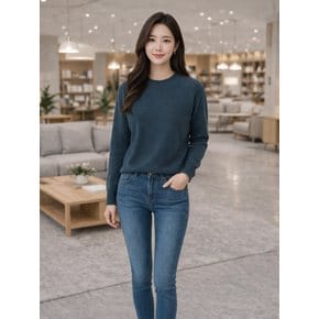 베러댄버디 여자 라운드 니트 /포근하고 맨살에도 좋은 촉감/ 봄 가을 니트
