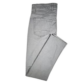 5356211 MAC Mens Textured Pant In Silver