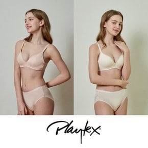 [Playtex] 와이어리스 시크릿 라이트베이지+피치 4종세트  PXW3M1314_T