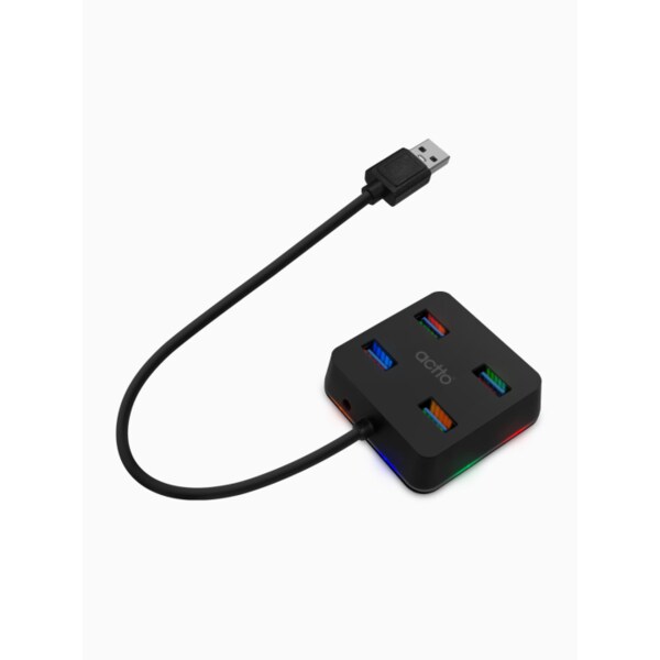 LED USB 3.0 4포트 멀티허브 HUB-38