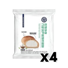 연세우유 그릭요거트 생크림빵 베이커리간식 130g x 4개