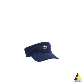 라코스테 24 Men`s Sport Pique  Fleece Tennis Visor (RK3592-166) (남성 스포츠 피케