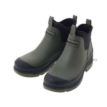 바버 SS25 남성 리지 웰링턴 레인부츠 MRF0039 GN51