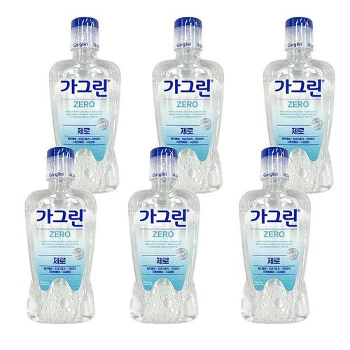 [아이깨끗해] 동아제약 가그린 뉴 제로 750ml x 6개(1)